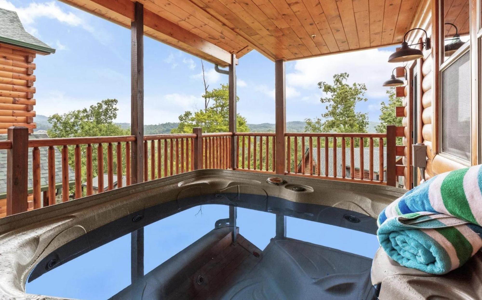 鸽子谷New Luxury Cabin With Indoor Pool, Hot Tub, & Theater别墅 外观 照片